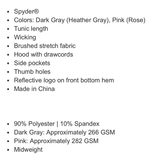 Spyder Micro Fleece Tunic - Picture 15 of 16